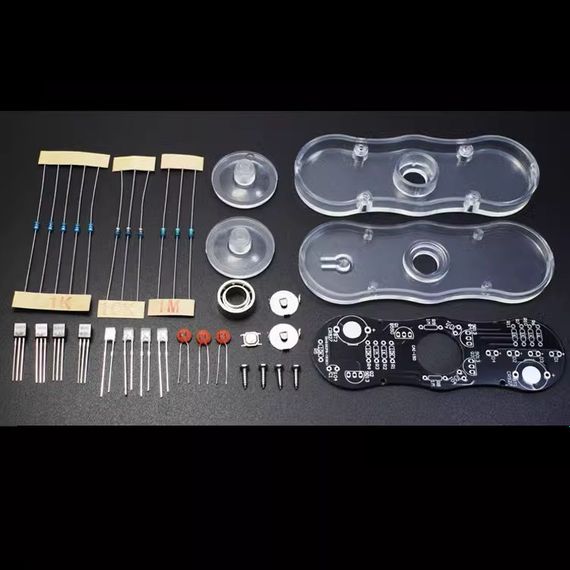 Спиннер светодиодный сборка DIY Kit пайка компонентов | Зображення 1