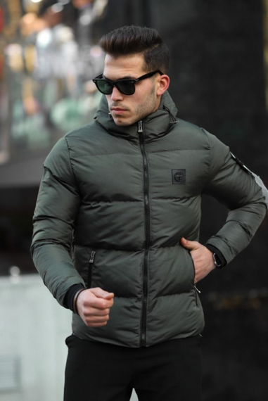 Куртка зимова Stone Island хакі | Зображення 1
