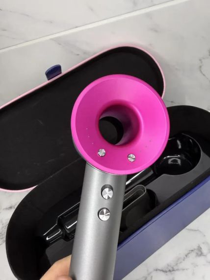 Super Hair Dryer фен с кейсом 1 насадка фуксія | Зображення 4