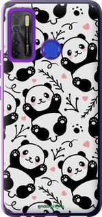 Чохол на Tecno Camon 15 Панди "4318u-2405-2448"