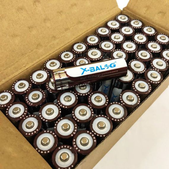 Літієвий акумулятор 18650 X-Balog 8800mAh 4.2V Li-ion літієва акумуляторна батарейка JU-422 для ліхтариків | Зображення 1