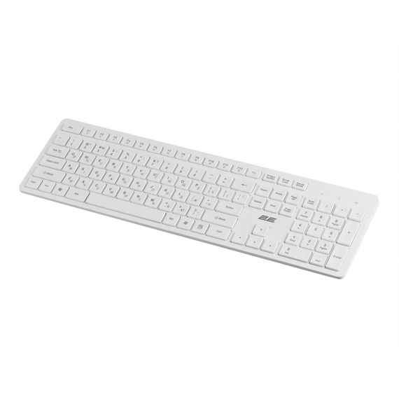 Клавіатура 2E KS260 106key Wireless UA White (2E-KS260WWH_UA) | Зображення 5