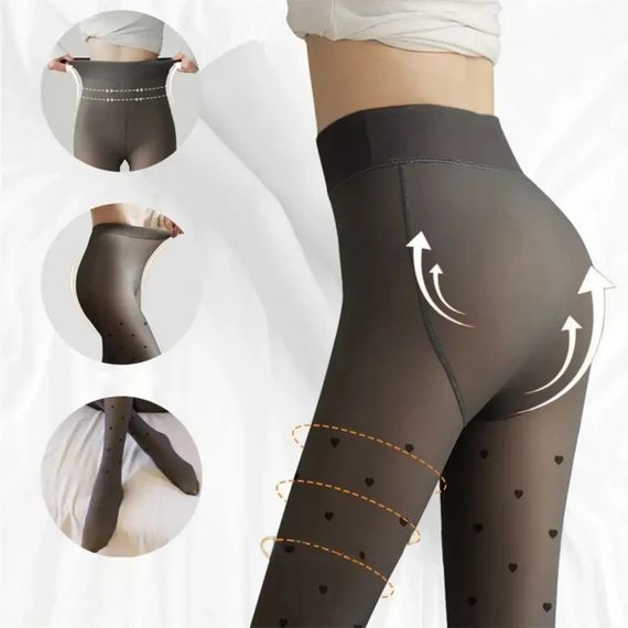Зимові колготки з ефектом капрону 900Den XL 46/48 (23457578901_258) | Зображення 1