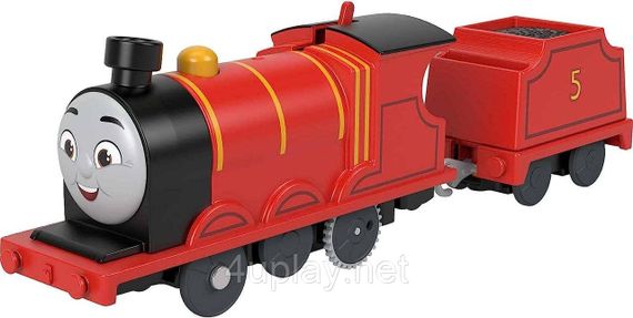 Паровозик Томас и друзья. Моторизованный поезд Джеймс. Thomas & Friends Motorized Toy Train James | Зображення 3