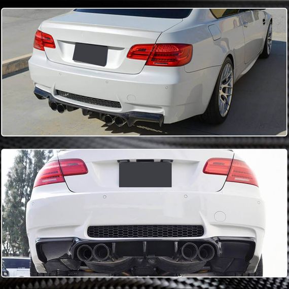 Дифузор заднього бампера FRP V5 (для E92/E93 M3) для BMW 3 серія E-90/91/92/93 2005-2011 рр