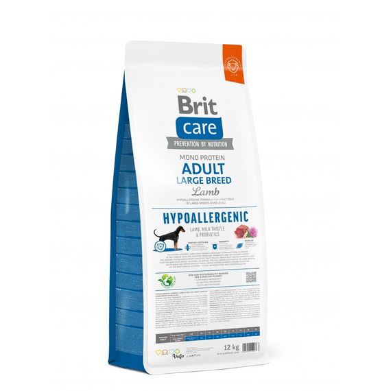 Корм сухий Brit Care Dog Hypoallergenic Adult Large Breed для собак великих порід гіпоалергенний з ягням 12 кг | Зображення 2