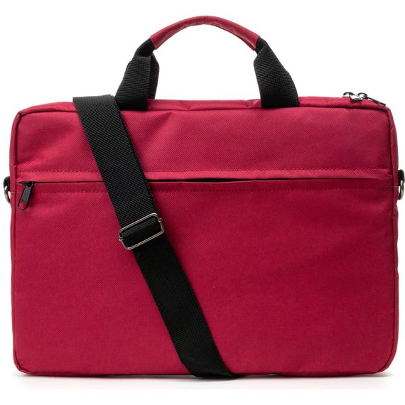 Сумка для ноутбука Vinga 15.6" NB1502 Burgundy, white print (NB1502UWBY) | Зображення 4