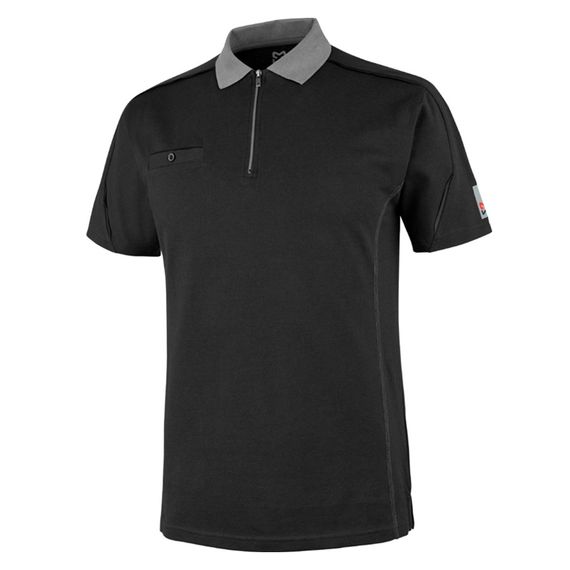 Поло STRETCH X, чорне, розмір L