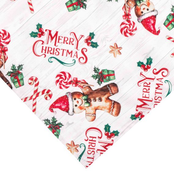 Скатертина Ardesto Christmas Gingerbread ART08HG 140х180 см | Зображення 1