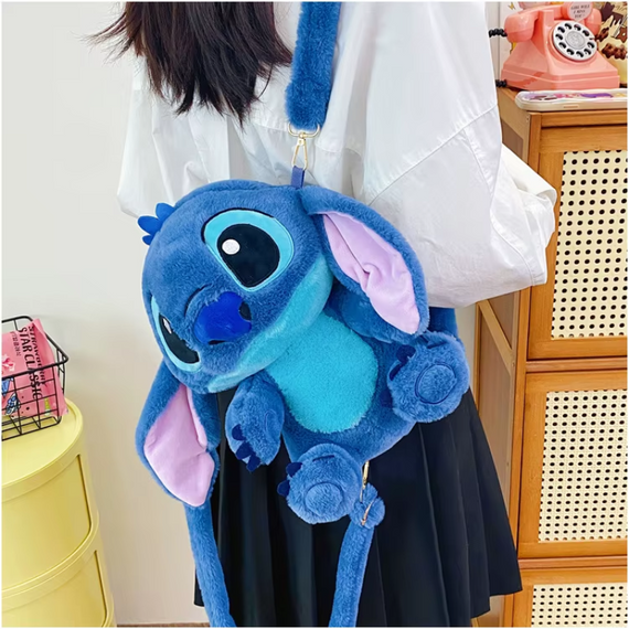 Плюшева іграшка-рюкзак Стіч, м'який рюкзак регульованими лямками, 30 см | Зображення 6