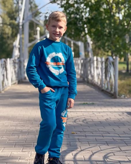 Костюм для хлопчика Носи своє 110 Бірюзовий (p-2864-135740) | Зображення 5