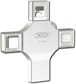 Флеш-пам'ять Samsung DK04 4in1 USB 2.0 256GB сталевий (MAW-44120_2288)