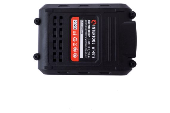 Аккумулятор для шуруповерта Intertool - 18В x 2,0Ач Storm (WT-0313/0314/0317) (WT-0312) | Зображення 3
