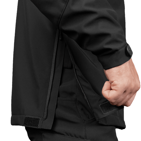 Куртка Phantom SoftShell Чорна (7287), S | Зображення 3