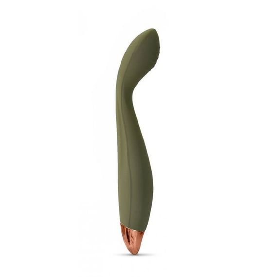 Вібратор для точки G 10 режимів вібрації 0017F зелений USB Sex Aura