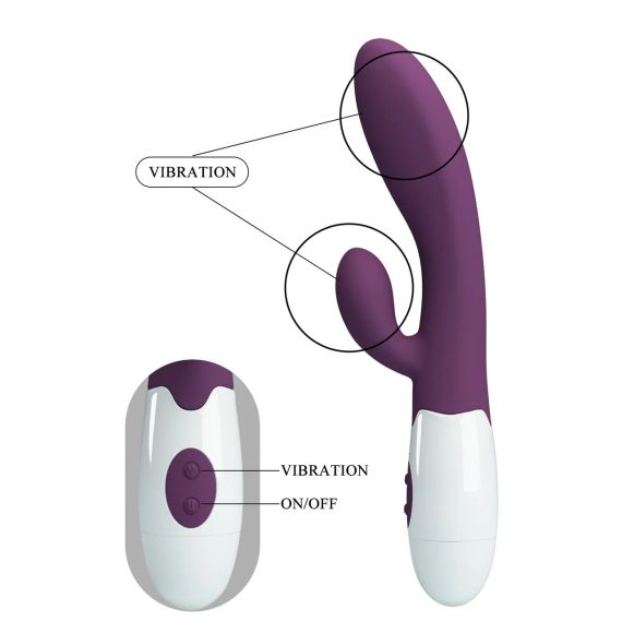 Вібромасажор серії Pretty Love — ALVIS purple, BI-014263-A2 Sex Aura | Зображення 7