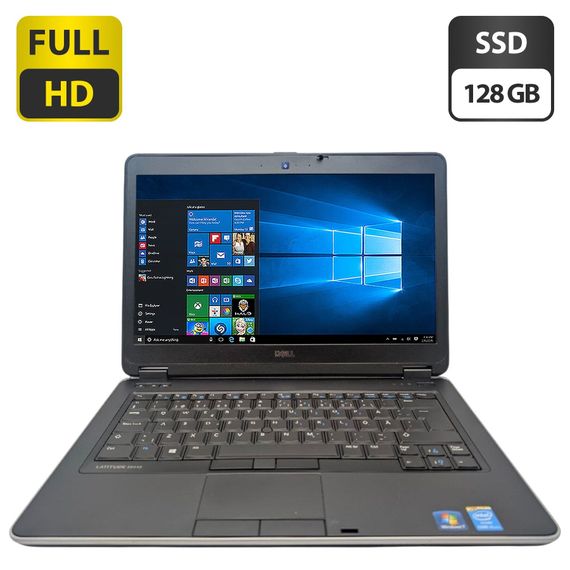 Ноутбук Dell Latitude E6440 / 14" (1920x1080) TN / Intel Core i5-4310M (2 (4) ядра по 2.7 - 3.4 GHz) / 8 GB DDR3 / 128 GB SSD / Intel HD Graphics 4600 / DVD-ROM б/в