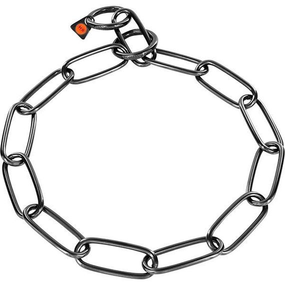 Sprenger Collar Extra Long Link спренгер Нашийник для собак, екстрадлинне звено 4 мм, воронена сталь 71 см
