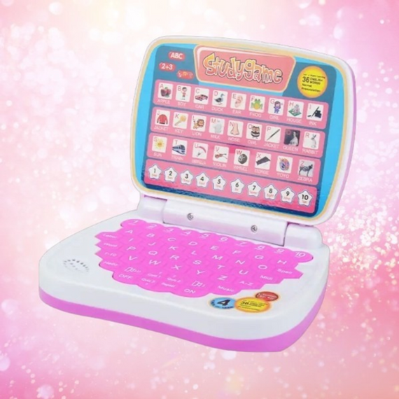Дитяча розвивальна іграшка "Ноутбук StudyGame" AH-802Y знижка | Зображення 2
