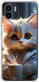 Чохол на Xiaomi Redmi A1 Білий кіт "5646sp-2768-2448"