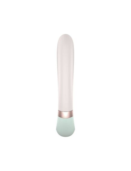 Смарт вібратор-кролик із підігрівом Satisfyer Heat Wave Mint | Зображення 1
