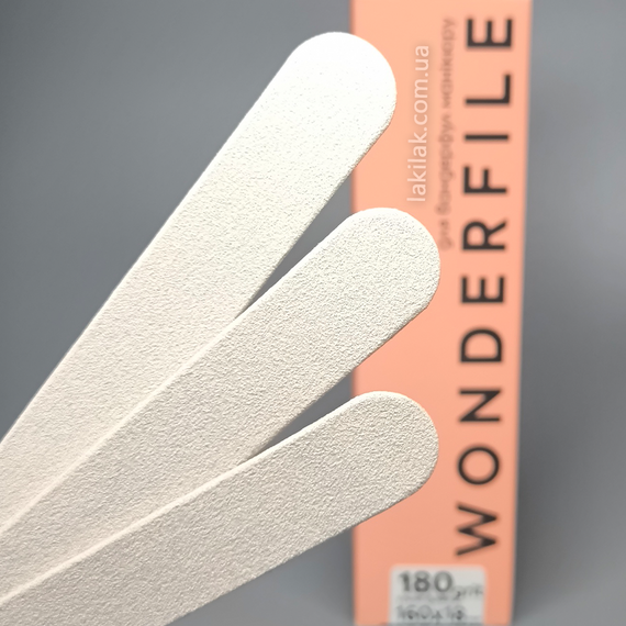 Тонкие сменные файлы 180 грит на клеевой основе для основы Wonderfile 50шт