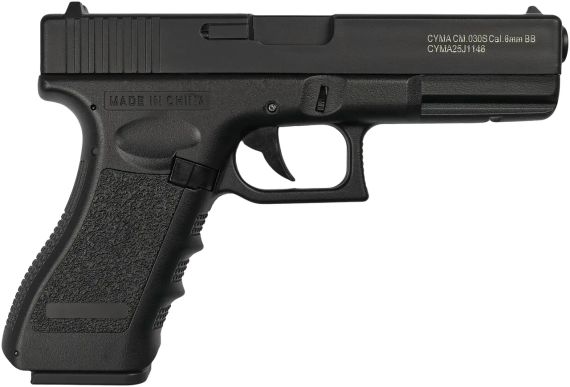 Страйкбольний пістолет CYMA Glock 18C AEP 6 мм MOSFET | Зображення 1