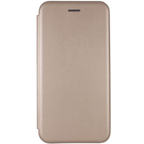 Кожаный чехол-книжка Classy для Samsung Galaxy A06 Золотой