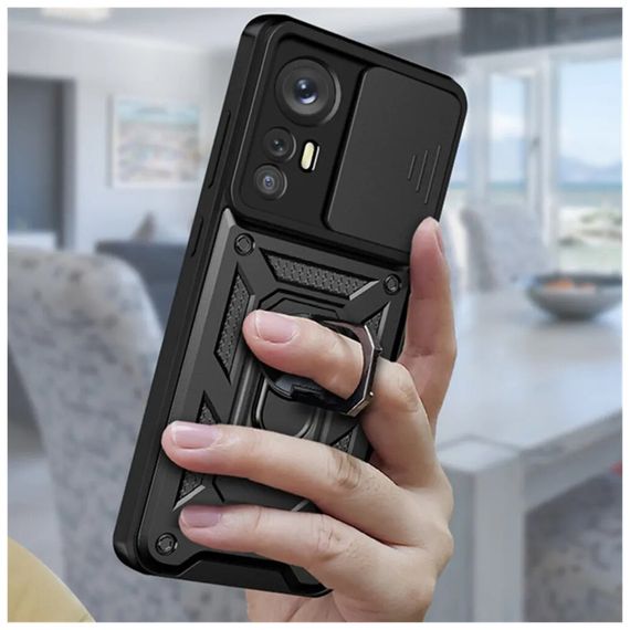 Чохол до мобільного телефона BeCover Military Xiaomi 12 5G Black (710019) | Зображення 5