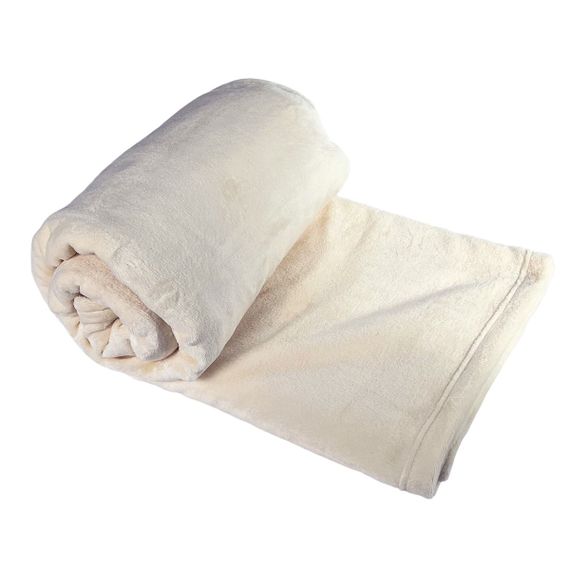 Плед Emily Manner велсофт 150х200 см 300 гм2 Beige (94326291) | Зображення 4