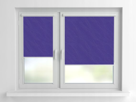 Рулонная штора Rolets Вода 2-2090-1600 160x170 см закрытого типа Синий электрик