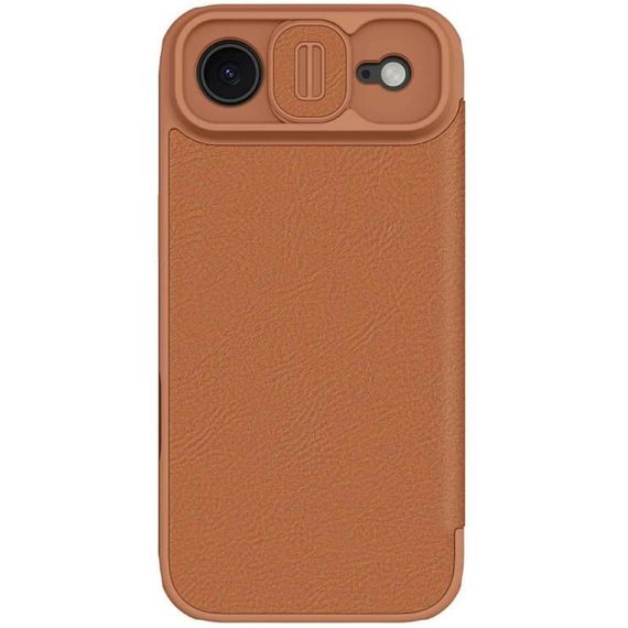 Шкіряний чохол-книжка Nillkin Qin Pro Camshield для Apple iPhone 17 Air (6.5") Brown | Зображення 2
