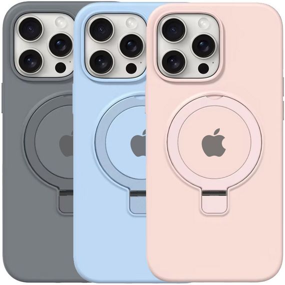 Чохол Silicone Case Full Protective with Ring для Apple iPhone 13 Pro Max (6.7")