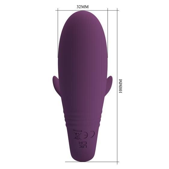 Вібратор - Pretty Love Jayleen Stimulator Dark Purple (App) Sex Aura | Зображення 2