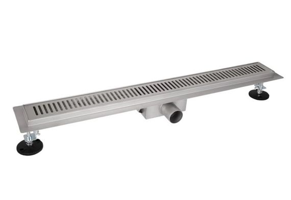 Лінійний трап Qtap Taurus FA900 із нержавіючої сталі, з сухим затвором QTTAUFA900