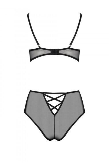 Комплект Passion LOVELIA BIKINI Чорний 2XL/3XL | Зображення 1