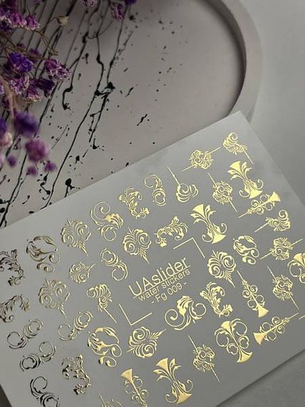 Фольгированый слайдер UAslider FG 009 на водяной основе (7x10см) | Зображення 9