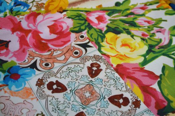 Постільна білизна TAC Satin 200×220 см Stella | Зображення 1