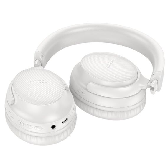 Бездротові навушники HOCO W53 Tone BT headphones Morning Mist White | Зображення 2