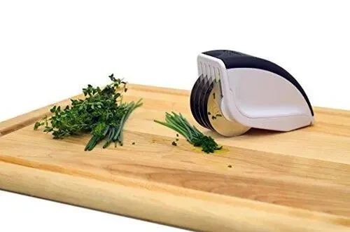 Нож для нарезки 3 в 1 Rolling Mincer w-53 и Tenderizer с чесночным прессом овощерезка | Зображення 1