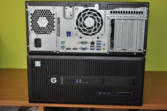 Комп'ютер HP EliteDesk 800 G2 Tower / Intel Core i7-6700 (4 (8) ядра по 3.4 - 4.0 GHz) / 8 GB DDR4 / 4000 GB HDD / Intel HD Graphics 530 / Windows 11 Pro б/в + Подарунок Флеш пам'ять USB 32 GB | Зображення 2