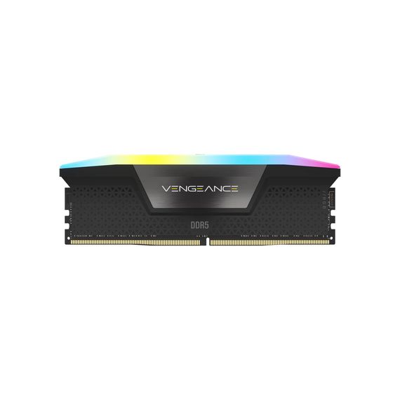 Модуль пам'яті для комп'ютера DDR5 32GB (2x16GB) 6400 MHz Vengeance RGB Grey Corsair (CMH32GX5M2B6400Z32) | Зображення 2