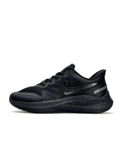 Мужские кроссовки Air Zoom Winflo 8 Shield All Black Space весна / літо / осінь A3644 | Зображення 2