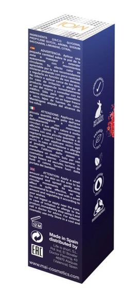 Їстівна масажна олія MAI Attraction Champagne Strawberry Hot Kiss (50 мл) sexstyle | Зображення 4