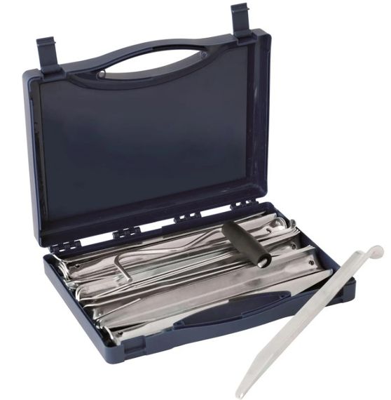 Кілочки Outwell Super U Peg Box 24 см 20 шт. Silver (650779) 928777