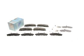 Колодки гальмівні передні Jeep Wrangler 2.0 2.2 17- Fiat Freemont 11- ADA104268