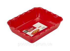 Салатник Cambro 26,5х33,5х8 см, Красный, 4, 6 л