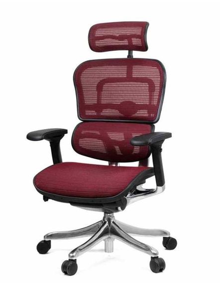 Кресло компьютерное ERGOHUMAN Plus Burgundy | Зображення 6