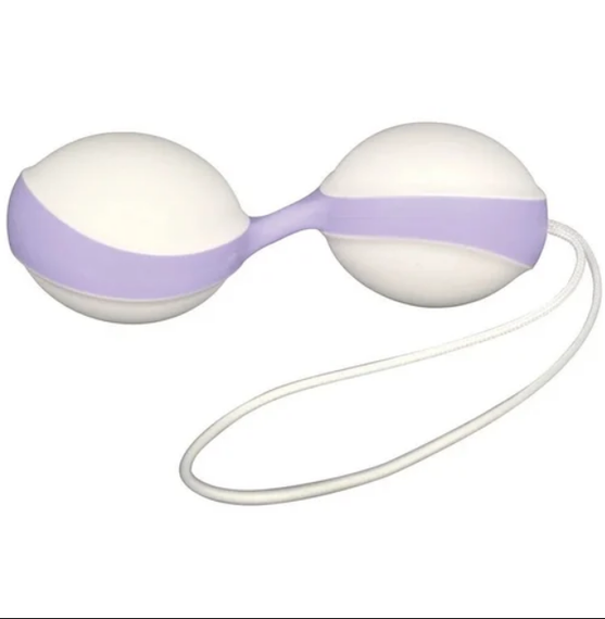 Вагинальные шарики Amor Gym Balls white-lilac sexstyle