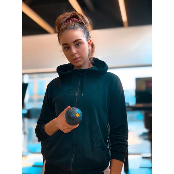 Масажний м'яч 4FIZJO EPP Ball 08 Black/Blue 4FJ1257 (P-5907222931257) | Зображення 2